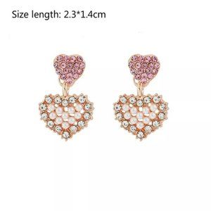 New Double Heart Earrings